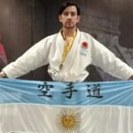 NICOLÁS BARRIOS BARANDA, EN LO MÁS ALTO DEL PODIO EN EL MUNDIAL DE KARATE