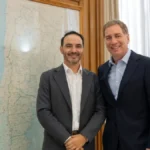 JUAN PABLO VALDÉS SE REUNIÓ CON DIEGO SANTILLI PARA TRATAR OBRAS, PRESUPUESTO Y LA REFORMA ELECTORAL